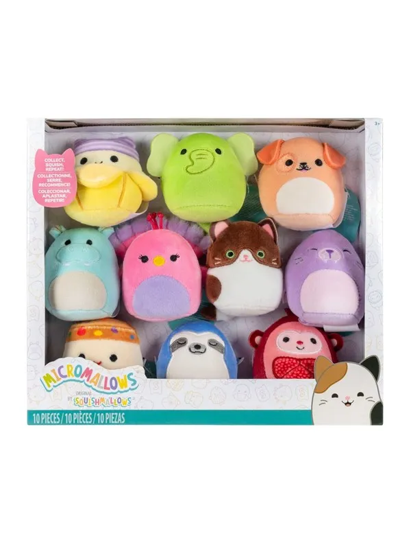 Squishmallows Micromallows 6 cm Plush 10 Pack