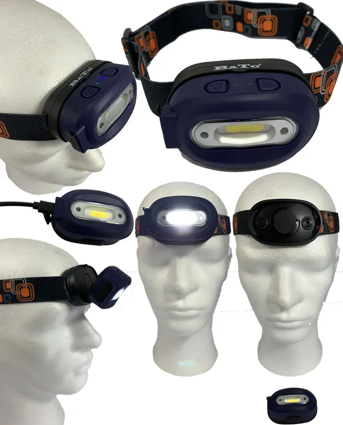 BATO Panne­lampe 3W COB. Oppladbar 260 Lumen.