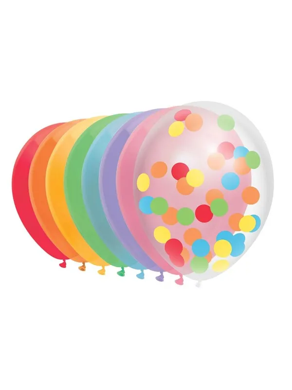 Haza Witbaard Balloons Rainbow 10pcs.