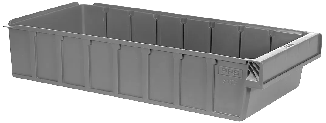 PPS 3123 lagerkasse grå 500×230×100mm 8,7 liter