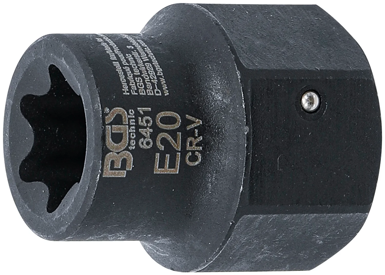 Indsats til bremsekaliber | E-profil (til Torx) | til MAN TGA | udvendig sekskant 30 mm | E20