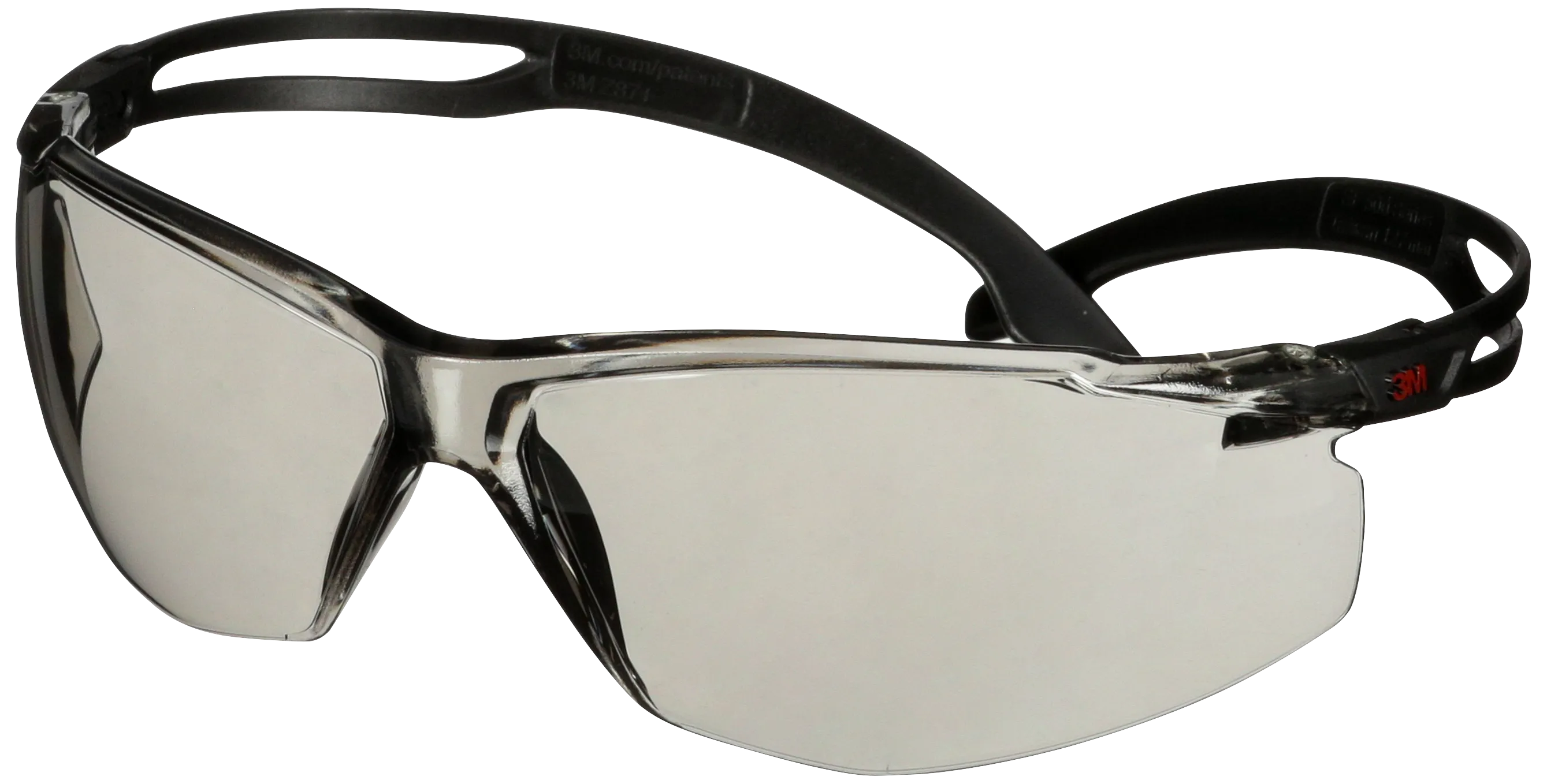 SecureFit 500 vernebrille, sort ramme/lys grå glass