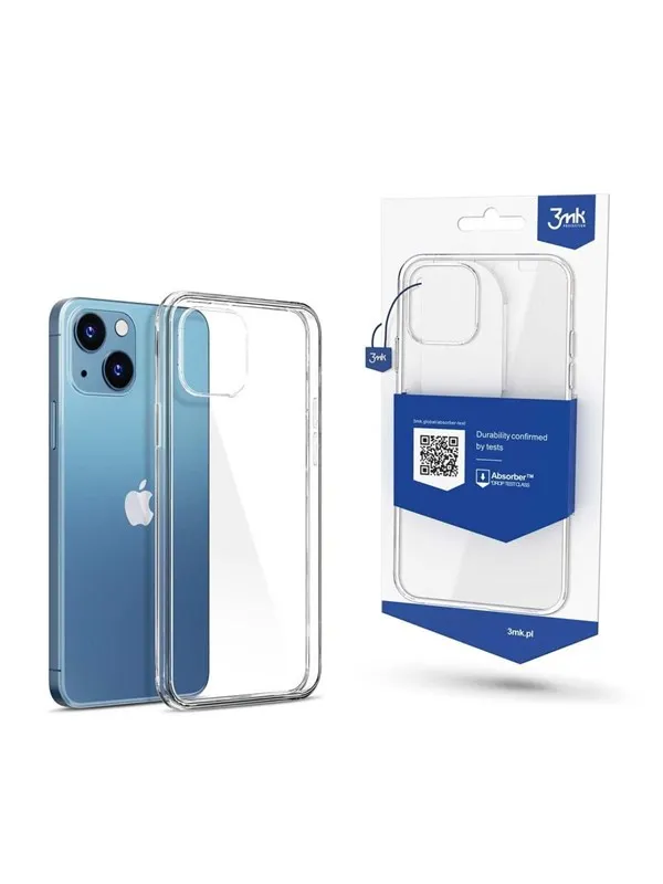 3mk Case for iPhone 13 silicone from the  Clear Case series - transparent