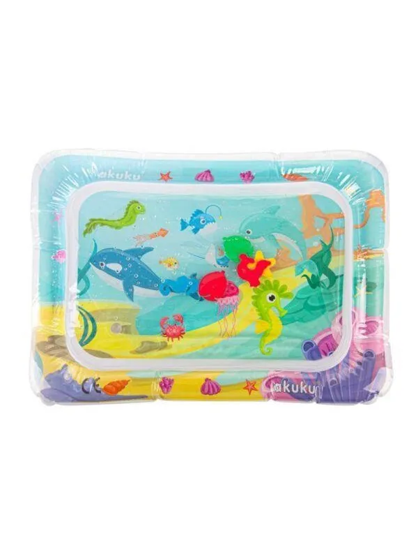 Akuku Inflatable water play mat for babies 67 x 49 cm