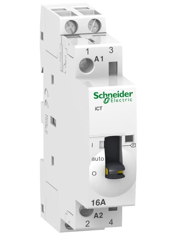 Schneider Electric Ict 16a 2no 230...240vac 50hz manually o