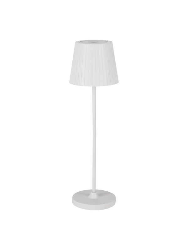 EGLO CABOZO outdoor table lamp, USB-C and touch, white