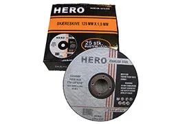 HERO Kappeskiver 125 x 1,0 mm