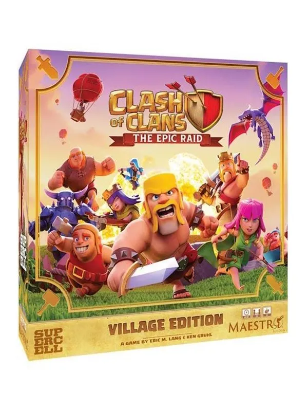 Clash of Clans The Epic Raid Village Ed. (ENG)