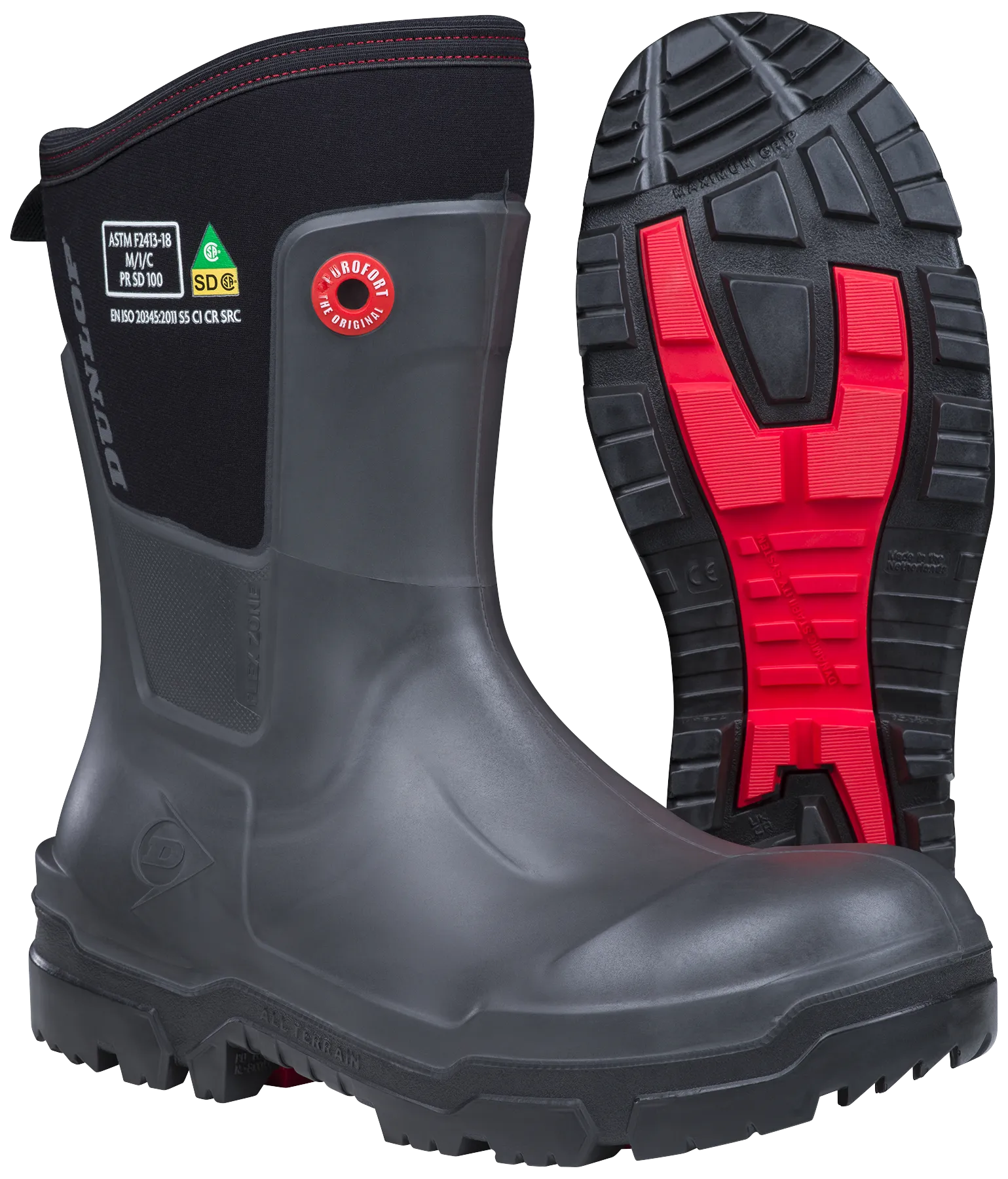 Dunlop Craftsman sikkerhetsgummistøvel S5 962814-41