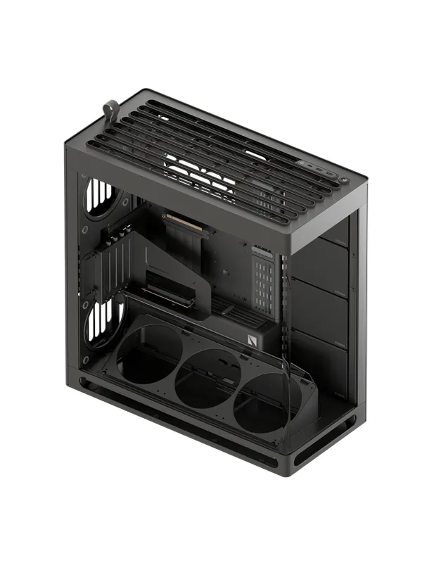 Havn HS 420 VGPU Black - Kabinett - Miditower - Svart