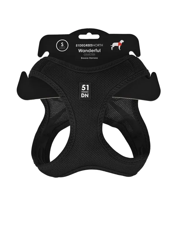 51 Degrees North 51 - Wanderful - Y Harness - Breeze - Black - M