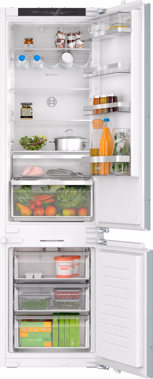 Bosch Serie 6 Kombiskap KIN96ADC0 (integrert)