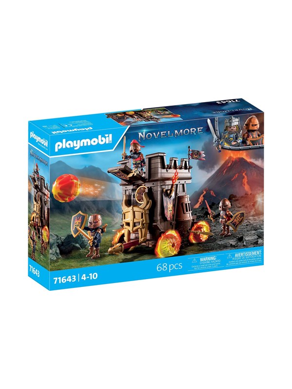 Playmobil Novelmore - Battle Wagon with Fire Cannon