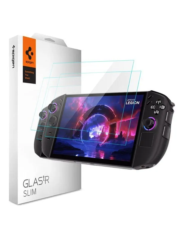 Spigen Glass tR Slim 2 Pack - Lenovo Legion Go 2 - Skjermbeskytter