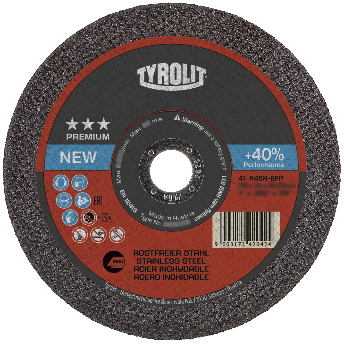 Kutteskive Premium 41F ø230×1,9 A46R-BFP