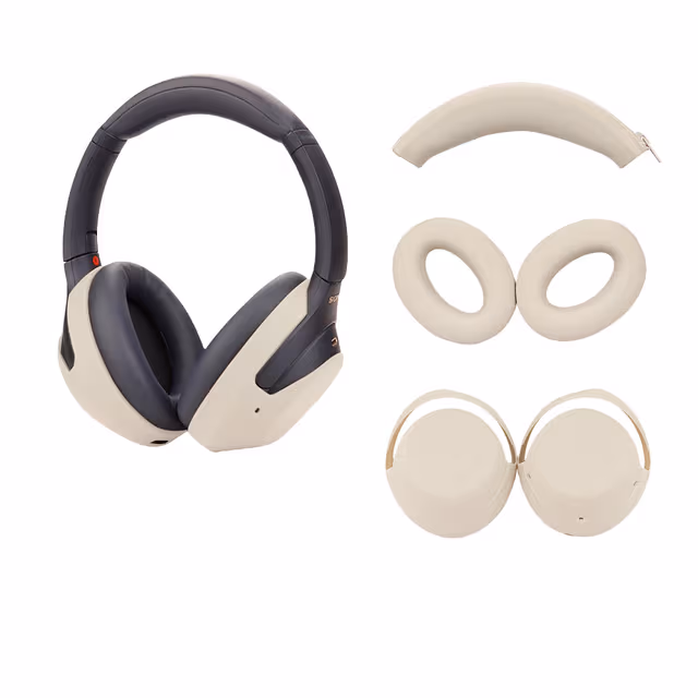 Pannebånd og øreputer for SONY WH-1000XM3/4 Beige