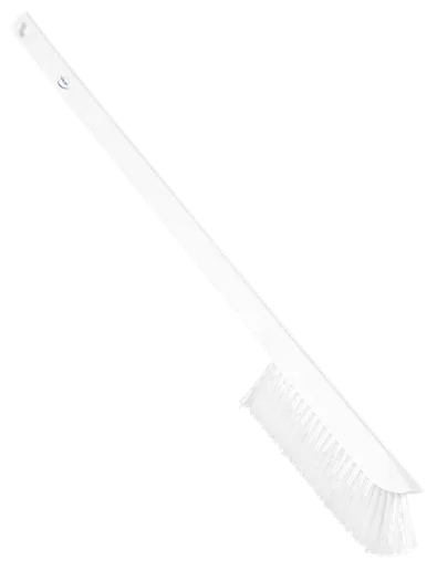 Vikan Ultra smal vaskebørste med langt skaft, 600 mm, Medium, Hvid
