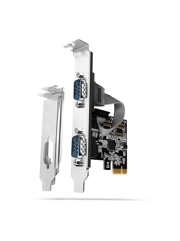 AXAGON 2 Serial Ports DB9 PCI-Express Card