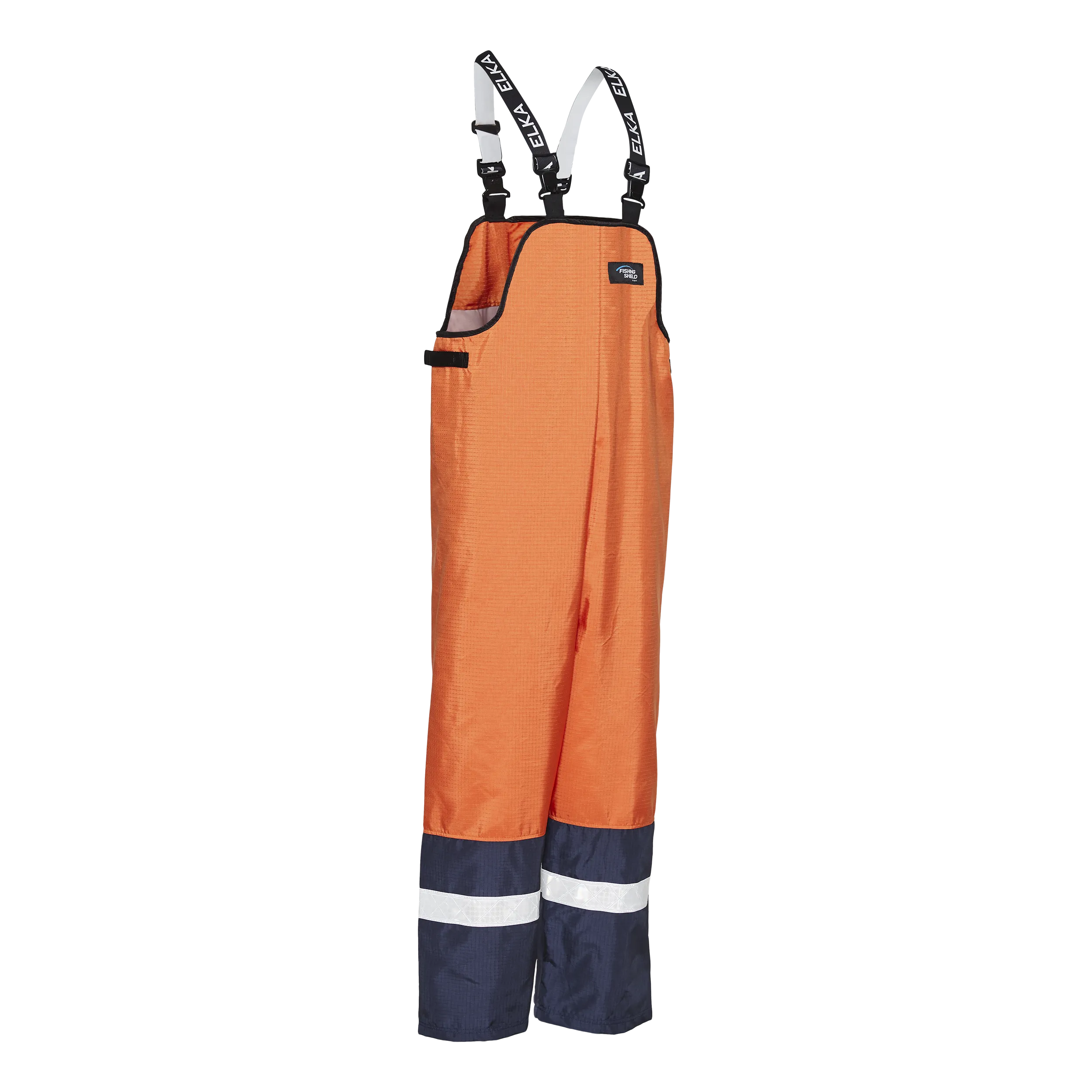 Fiske Skjold Kjeledress - Oransje/marineblå - S