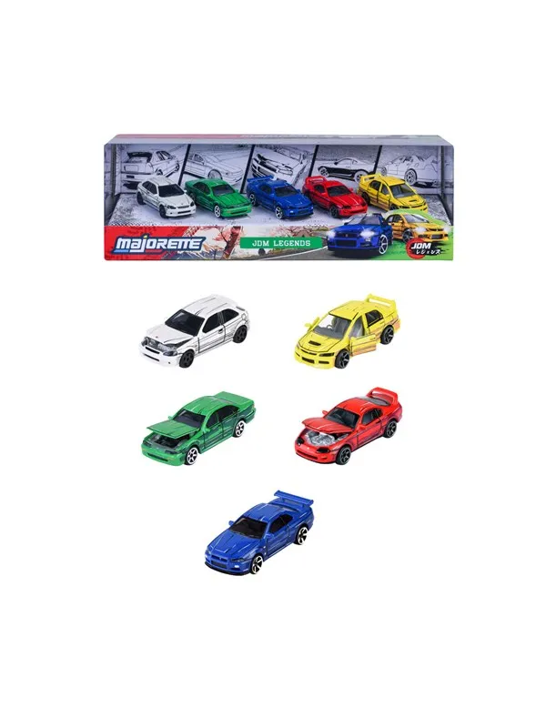 Majorette JDM Legends Anime 5 Pieces Giftpack