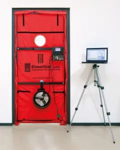 Minneapolis MiniFan blowerdoor-system - med DG1000
