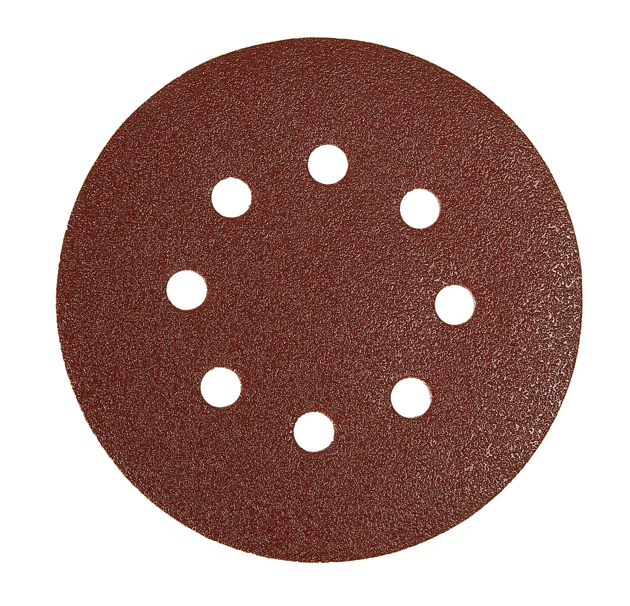 Mirka Slipemiddel Rød grep, 125 mm slipeplate m. 8 huller, P120, 20 stk./pk.