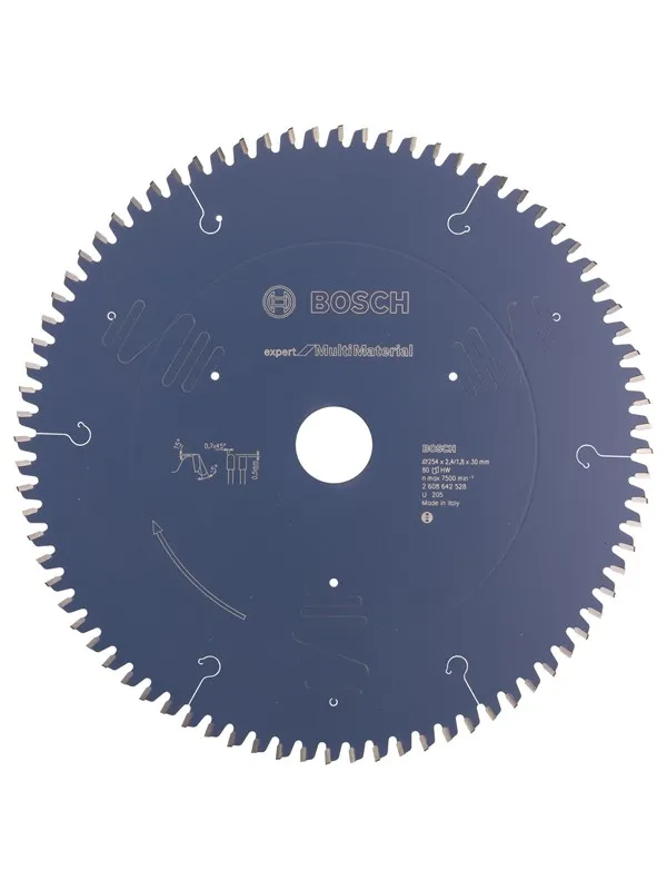 Bosch Sirkelsagblad Expert for Multi Material 254 x 30 x 2,4 mm, 80