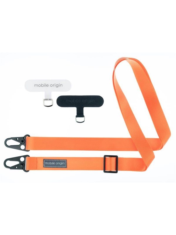 Mobile Origin Lanyard tape 25mm - Orange - 84 - 165cm