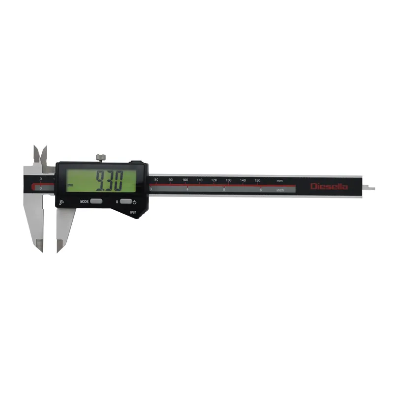 IP67 digital skyvelær 0-300x0,01 mm med Bluetooth og kjevelengde 50 mm