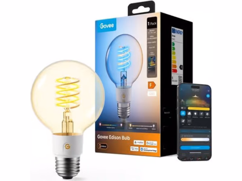 Govee E27 Smart Edison G80 Pære 500lm