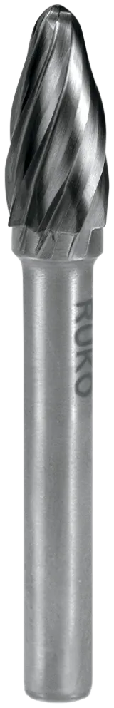 HM-fresstift form F (RBF) 12mm ALU