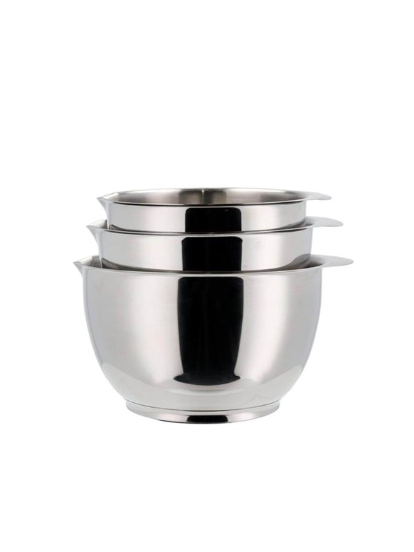 Rosti Mepal Rosti - Margrethe bowl - Set of 3 - Steel (23921)
