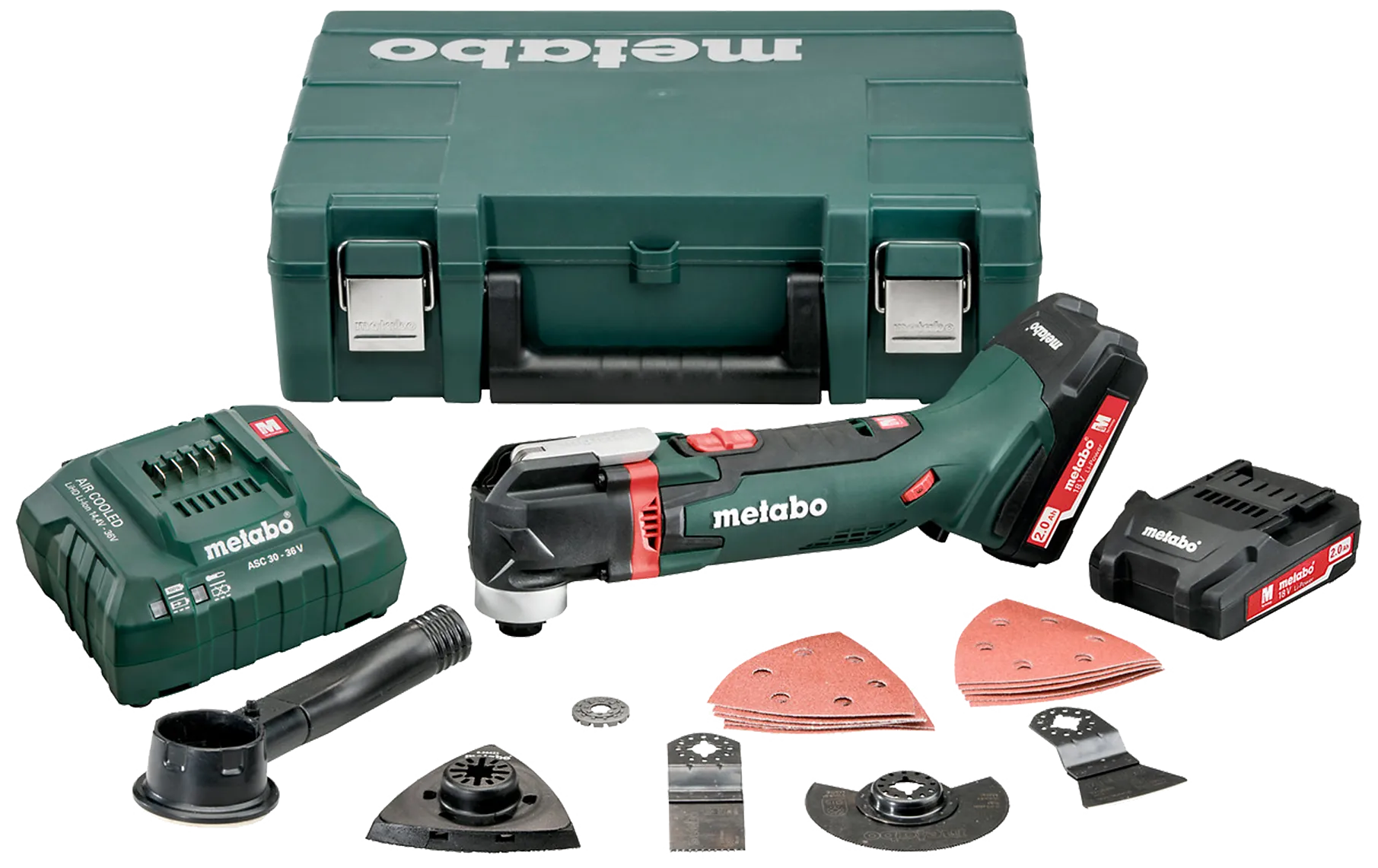 Multitool MT18 LTX Compact, 2×18V/2,0Ah + tilbehør