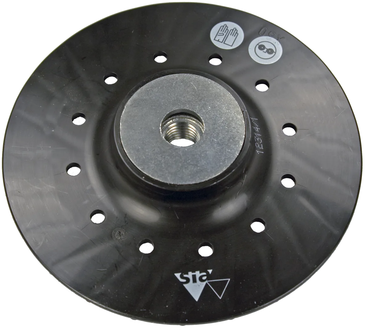 Bakplate til fiberplate turbo ø180×M14