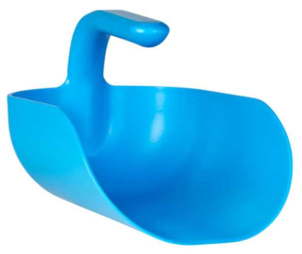 Vikan Ergonomisk håndskovl, 2 Liter, Blå