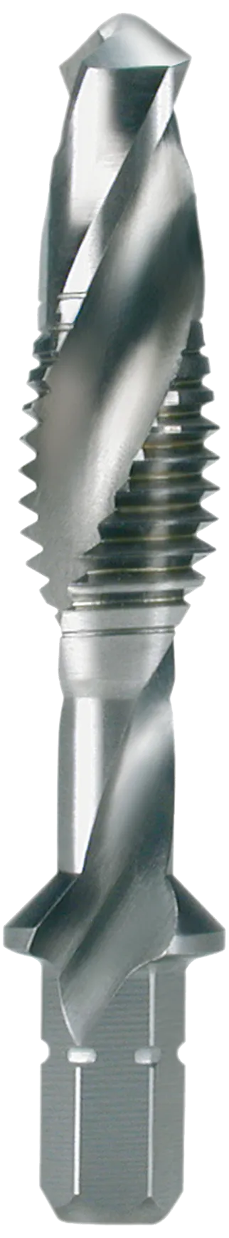 Kombinasjonskran HSS 1/4" bit-skaft M8×1,25mm kort