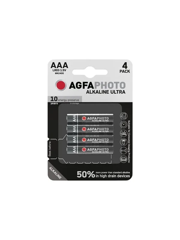 Agfa Photo Ultra battery - 4 x AAA Micro - Alkaline