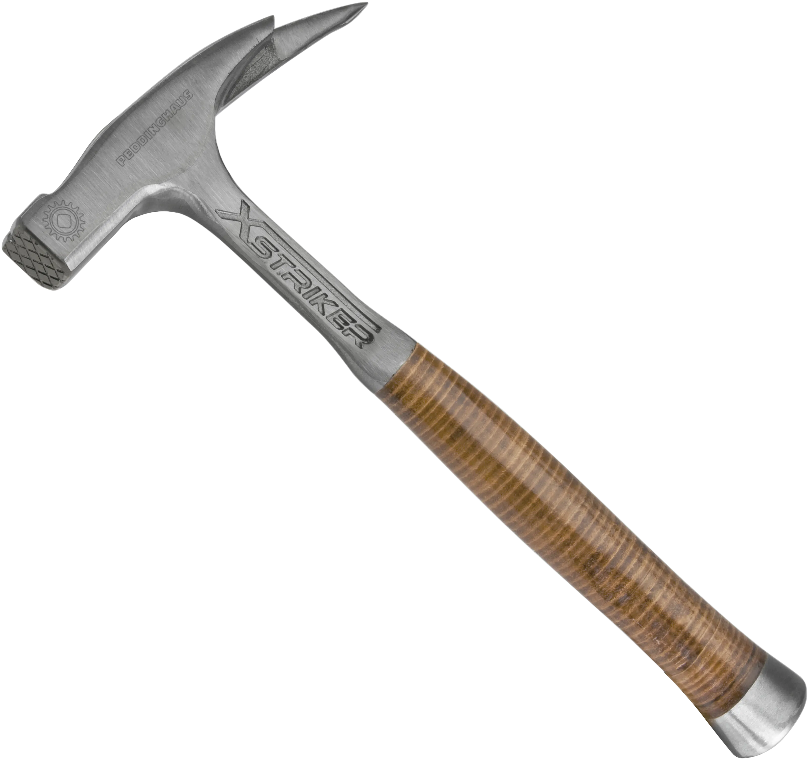 Sperrehammer Xstriker helstøpt m/lærgrep 850g