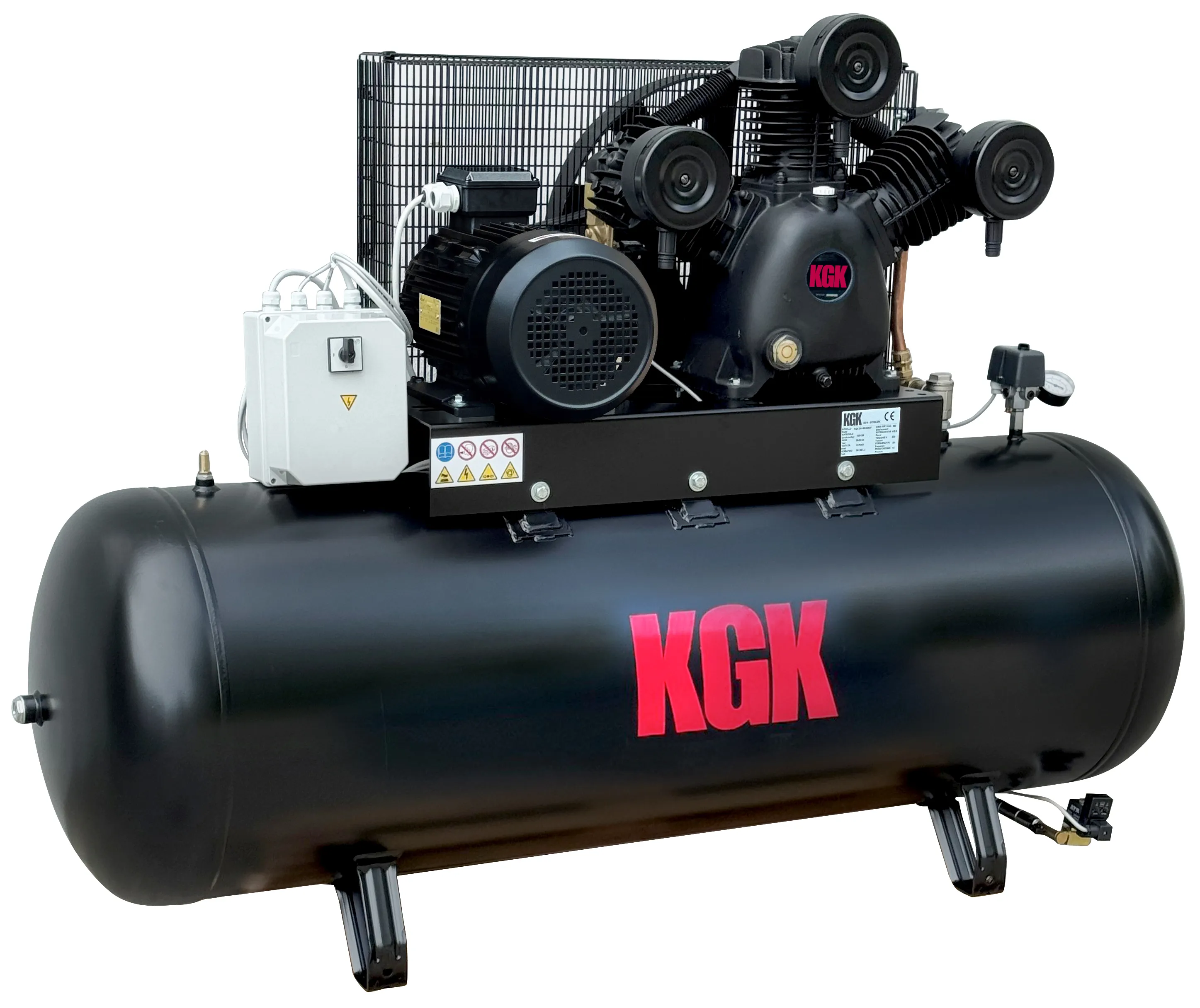 Kompressor 500/100SW -(YD) 3 CYL. - 10 BAR (691 rpm)