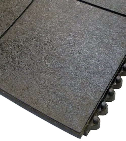 ErgoSolid aflastningsmåtte sort modul 910×910×17mm