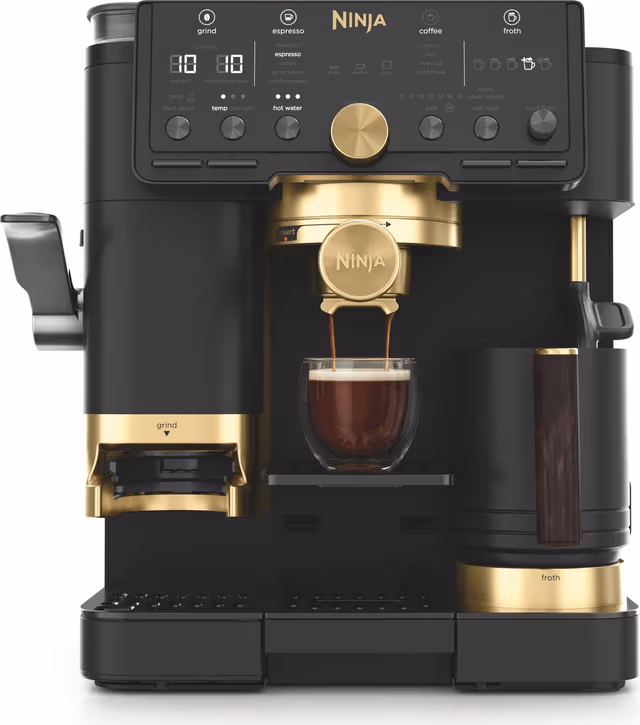 Ninja Cafe Pro automatisk kaffemaskin ES771EUBK (sort)