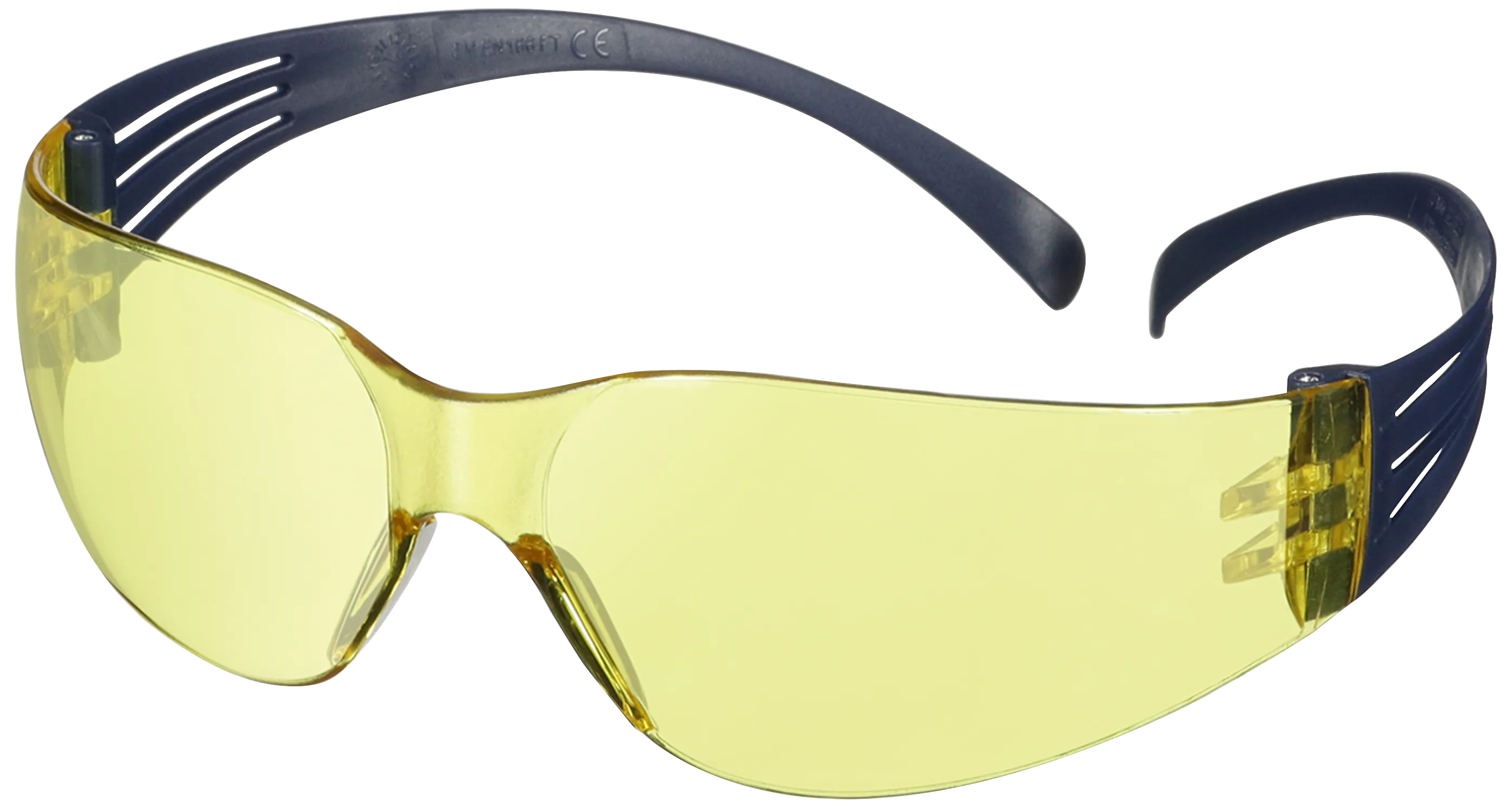 SecureFit 100 vernebrille, blå ramme/gult glass