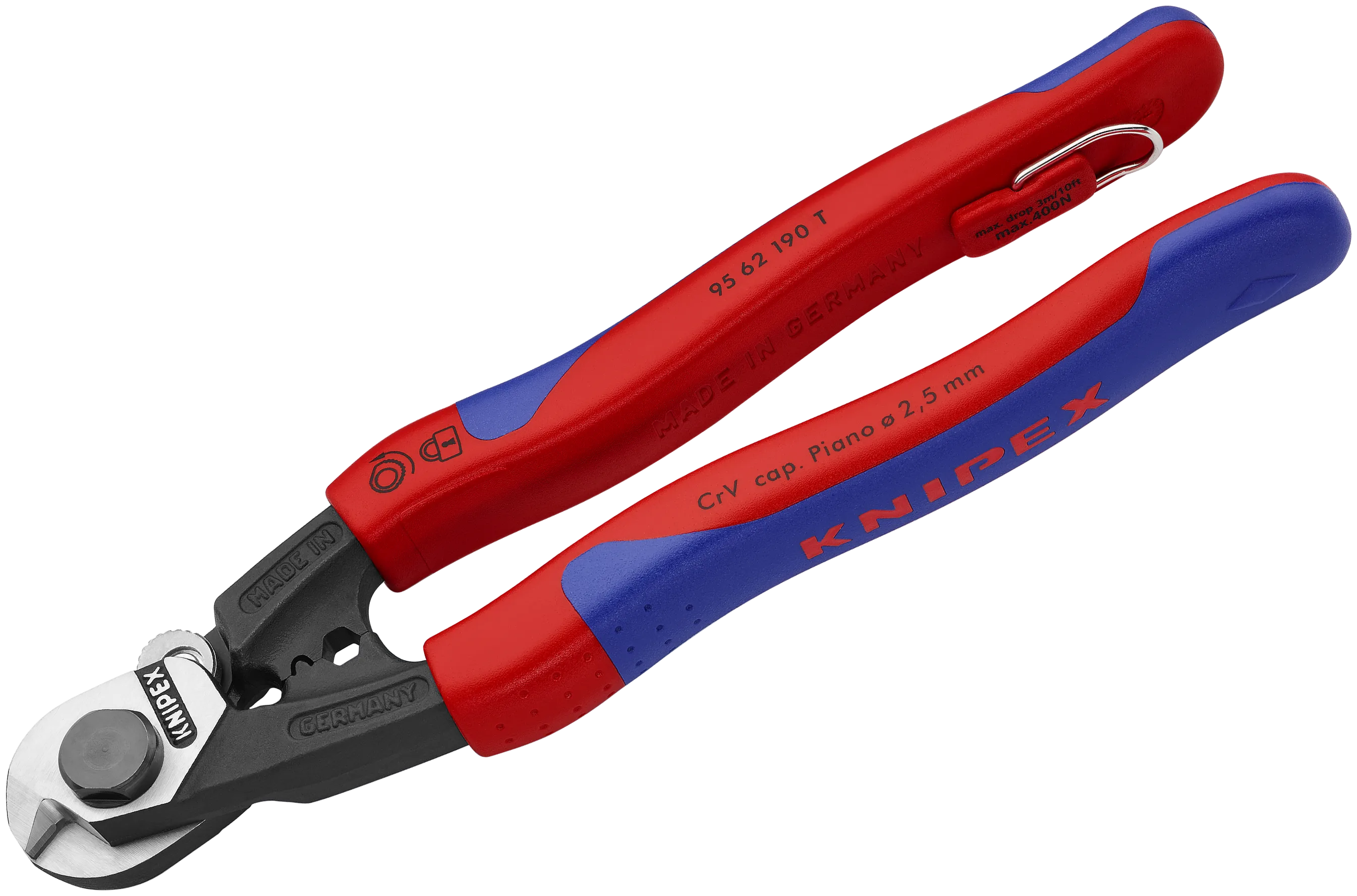 Ståltrådsaks 95 62 190 T BK maks. ø7,0 mm