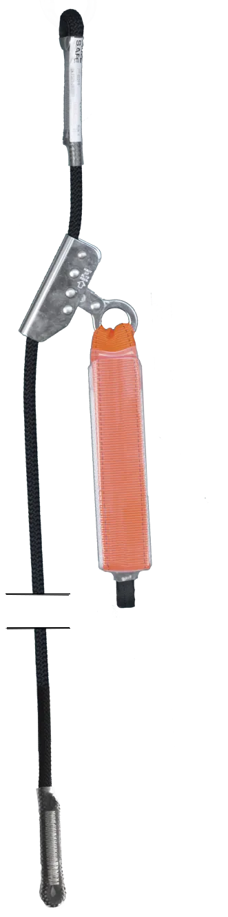 FallSafe tau med glidelås FS670 20 mtr.