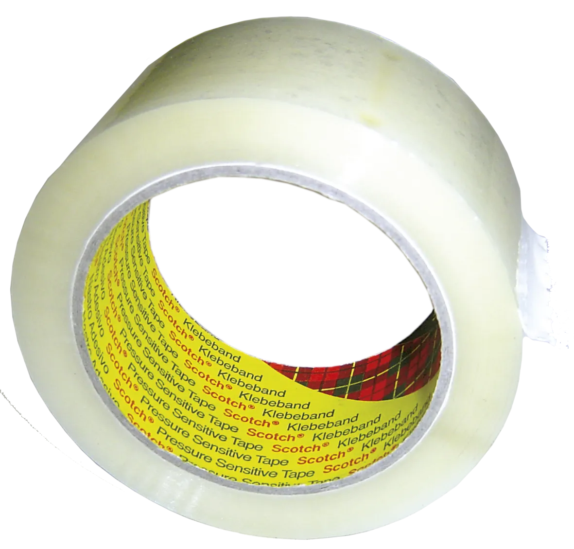 Emballasjetape 371 25mm × 66m transparent