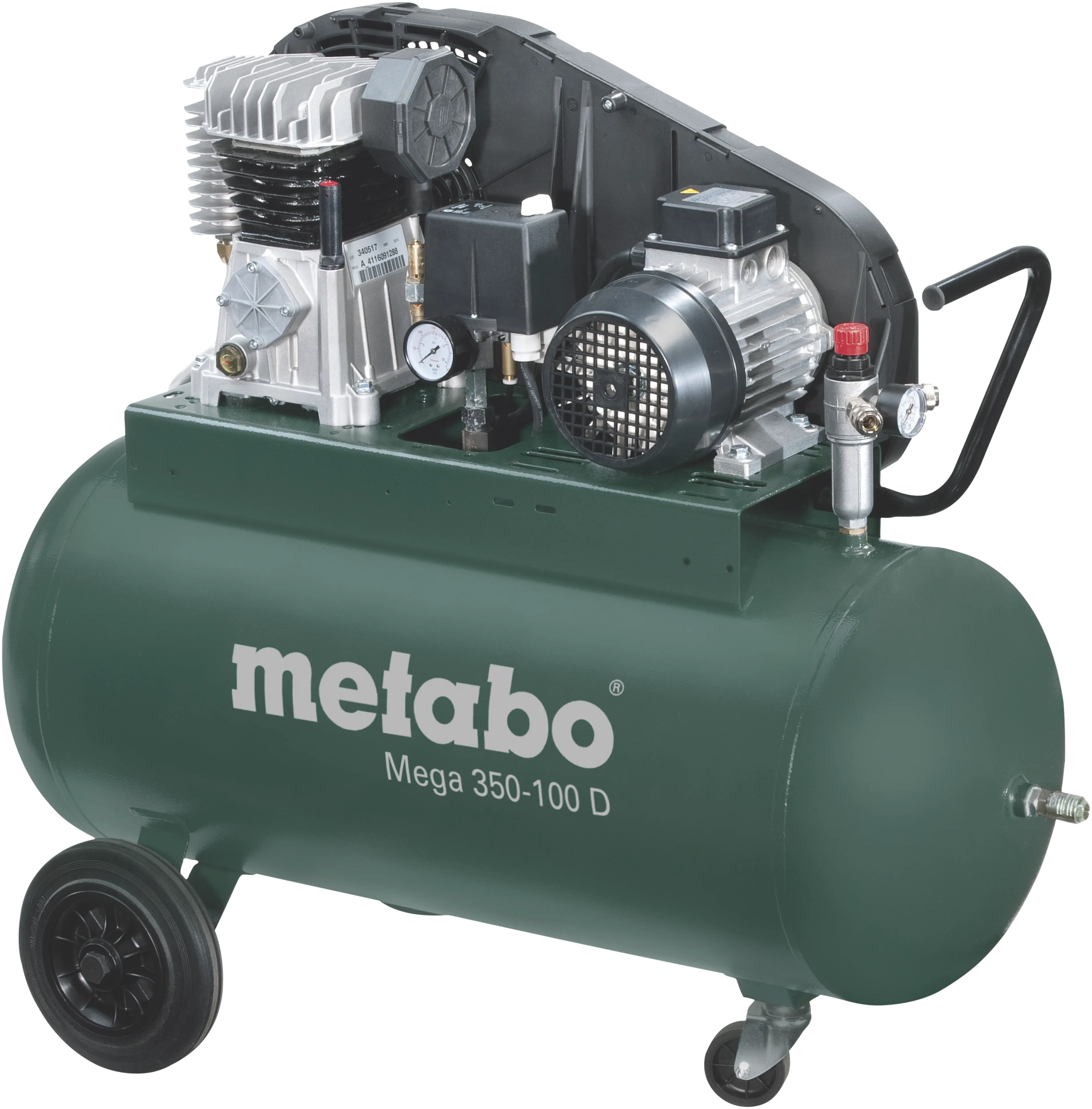 Kompressor Mega 330-100 D 10bar 250ltr/min 230V