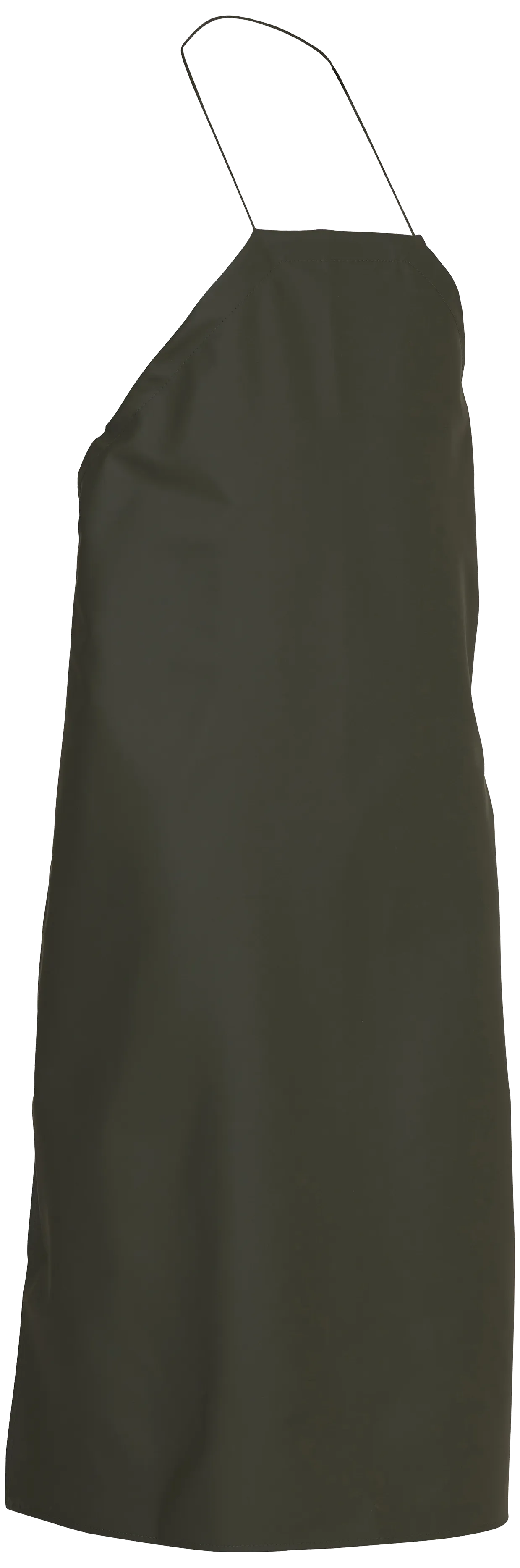 Forkle m/snøre PVC/PU 035700 oliven Str. one-size