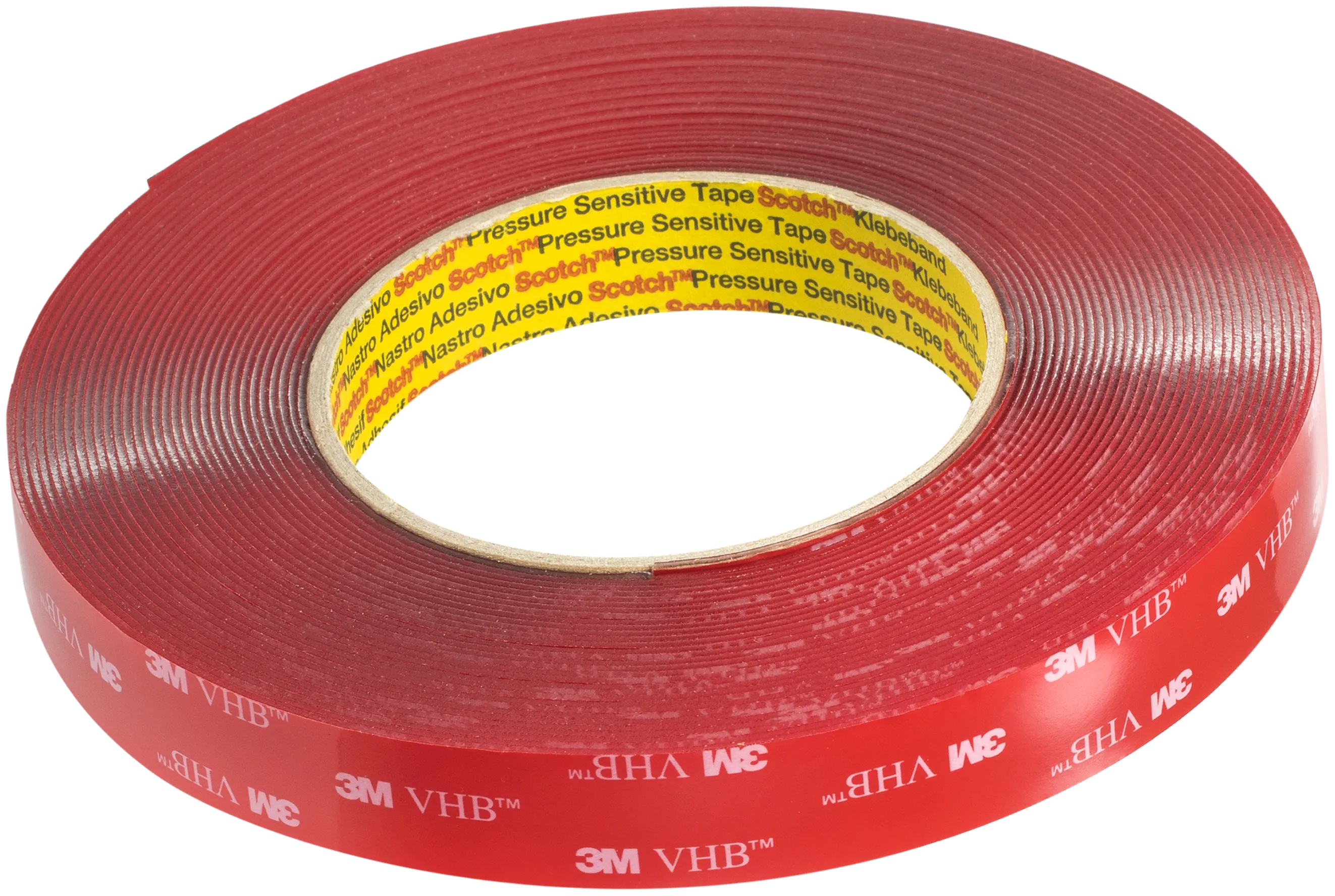 VHB 4910F dobbeltsidig skumtape 19mm × 11m klar