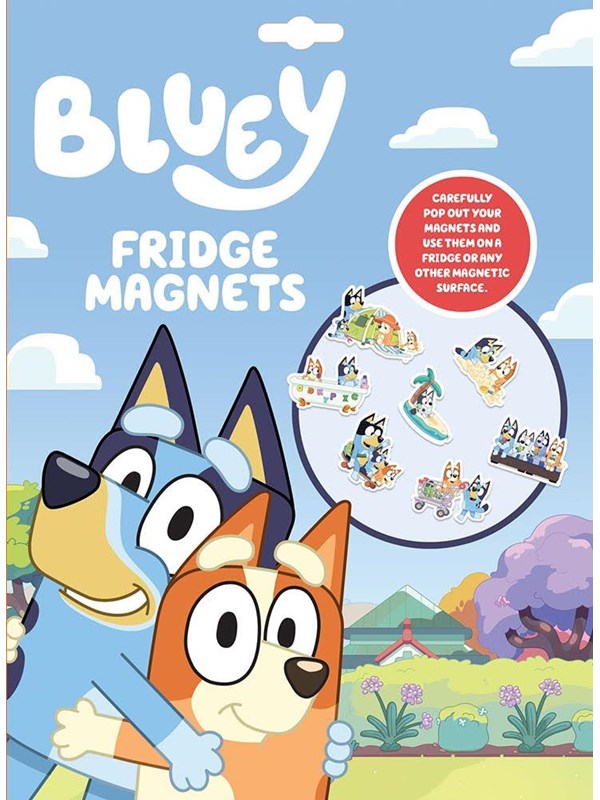Alligator BLUEY fridge magnets