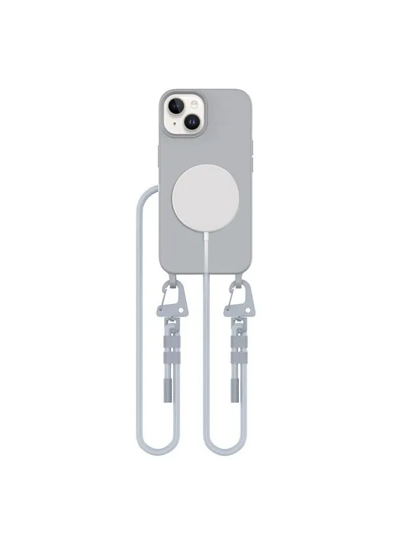 Tech-Protect MagNecklace MagSafe Case for iPhone 13 - Gray